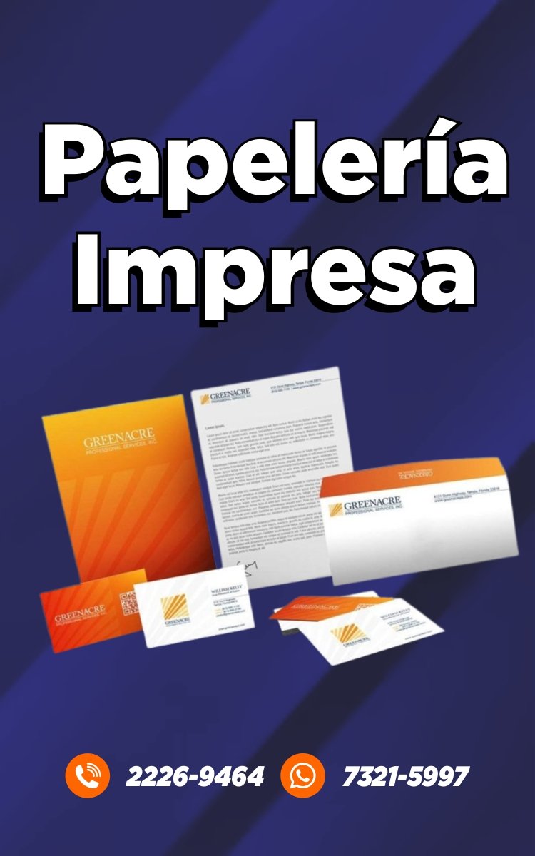 papeleria corporativa el salvador